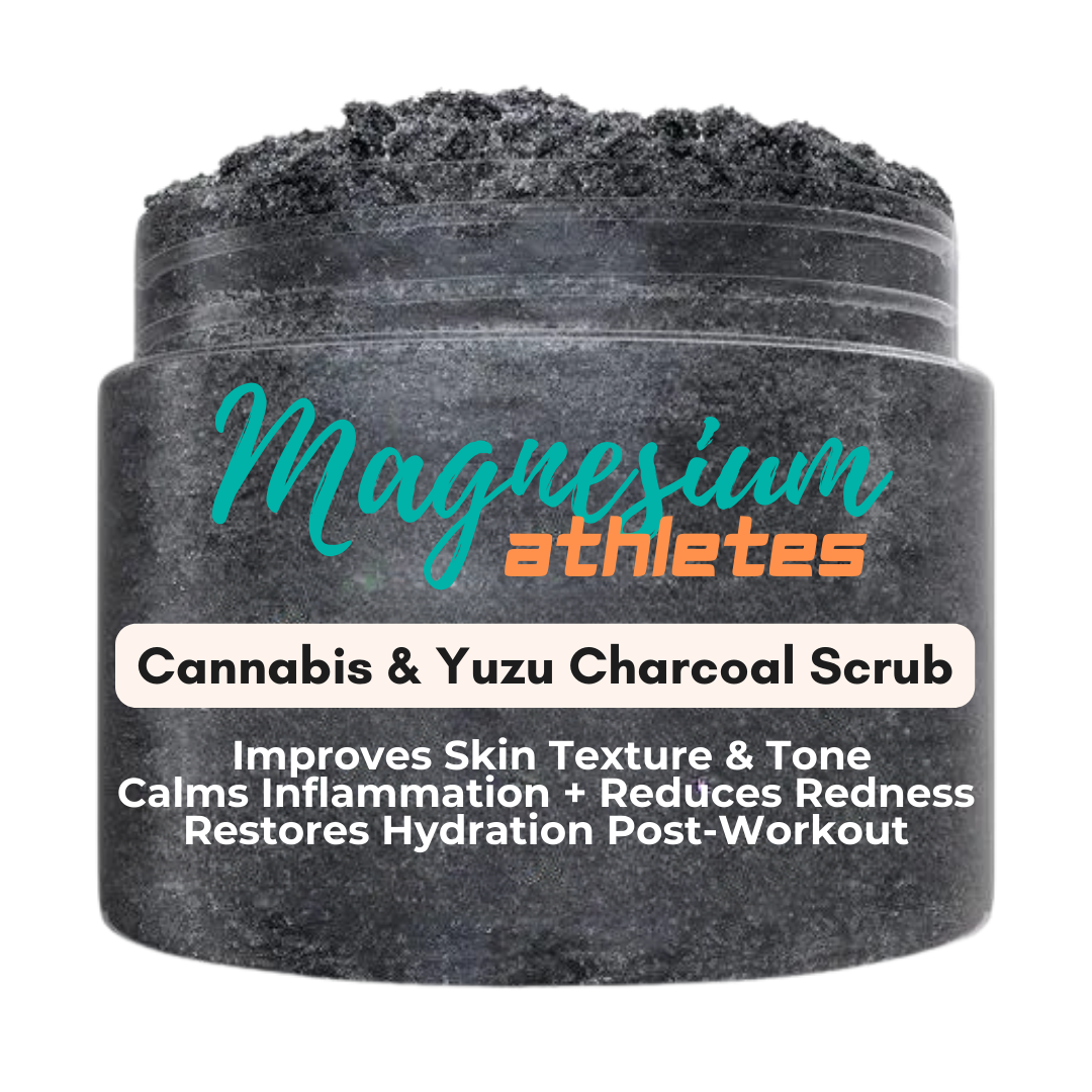 5oz Hemp & Yuzu Charcoal Exfoliating Body Scrub