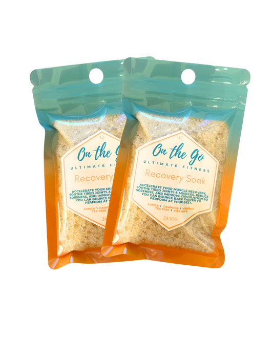 2 for $5 On-The-Go Recovery Soak + Compressed Towel