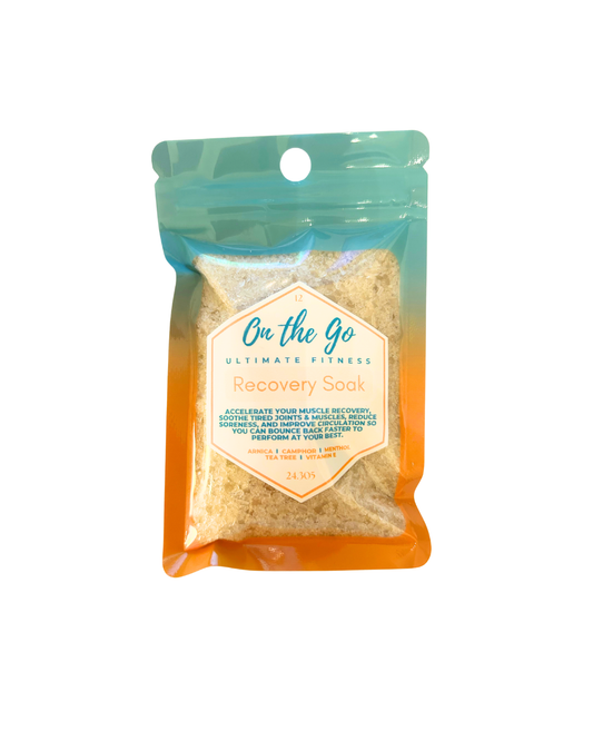 On-The-Go Recovery Soak + Compressed Towel