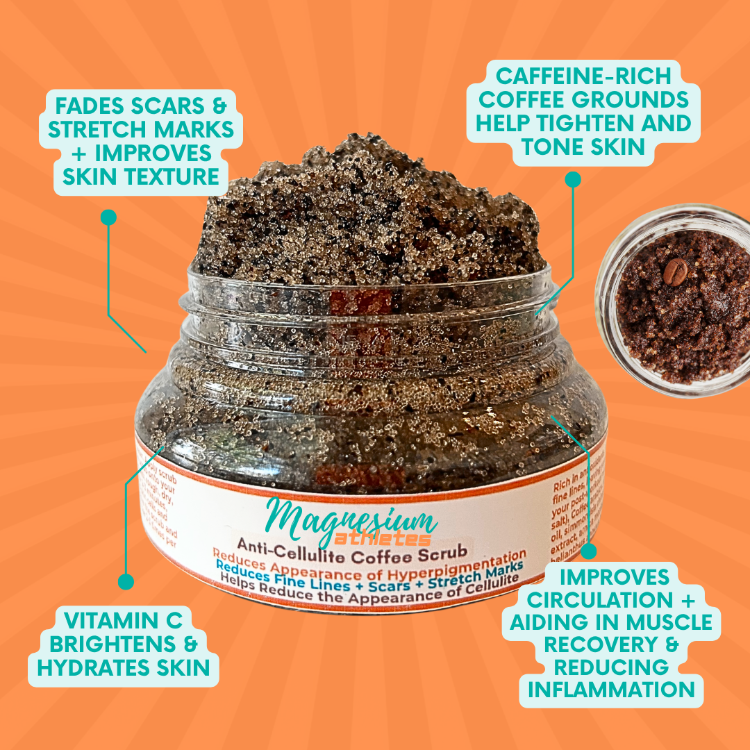 5oz Anti-Cellulite Coffee Exfoliating Scrub