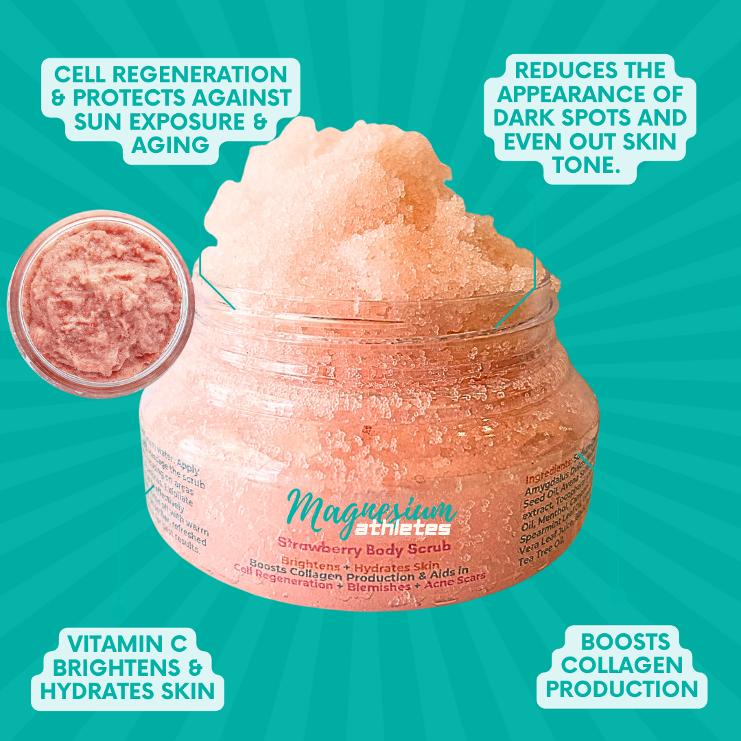 5oz Strawberry Exfoliating Scrub