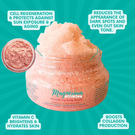 5oz Strawberry Exfoliating Scrub